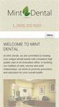 Mobile Screenshot of mintdentaloffice.com